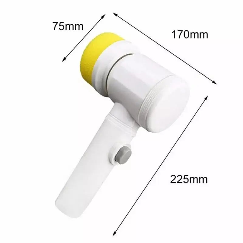 Escova Elétrica de Limpeza Pratica e Multiuso - Sem Fio - 5 em 1