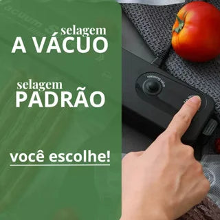 Selador a vácuo para armazenamento de alimentos domésticos, máquina de embalagem hermética automática de 110 V, rápida e organizada, fácil de usar na cozinha