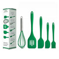 Kit Utensílios de Cozinha - Cores Variadas - Design Resistente e Moderno -  5pcs