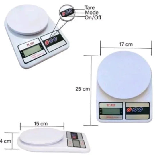 Balança Digital De Precisão para Cozinha 10kg