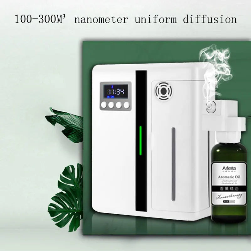 Difusor de aroma, difusor de fragrâncias, com ventilador interno para grande área.