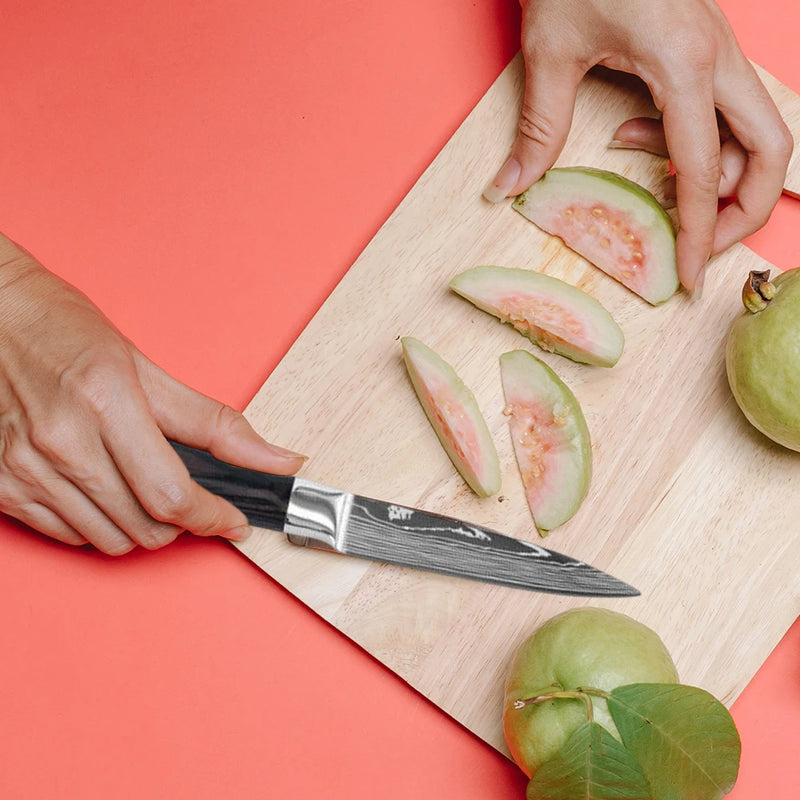 Faca de chef japonesa profissional, facas de cozinha, Santoku, utilitário para fatiar pão, cutelo de carne, açougueiro, faca de cozinha de aço inoxidável