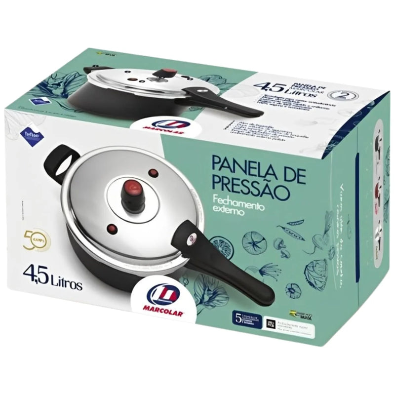 Panela de Pressão 4,5 Lts